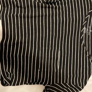 American Eagle Stripped Crop Top